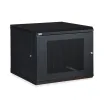 Kendall Howard - 3142-3-001-09 - 9U LINIER® Fixed Wall Mount Cabinet - Vented Door