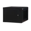Kendall Howard - 3142-3-001-09 - 9U LINIER® Fixed Wall Mount Cabinet - Vented Door