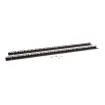 Kendall Howard - 3150-3-001-22 - 22U LINIER® Wall Mount Vertical Rail Kit - Cage Nut
