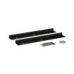 Kendall Howard - 3150-3-002-09 - 9U LINIER® Wall Mount Vertical Rail Kit - 10-32 Tapped
