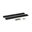 Kendall Howard - 3150-3-002-12 - 12U LINIER® Wall Mount Vertical Rail Kit - 10-32 Tapped