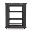 Kendall Howard - 3170-3-001-22 - 22U LINIER® Server Cabinet - No Doors/No Side Panels - 36" Depth