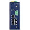 Planet - IVR-300W - Industrial Wi-Fi 6 802.11ax 1800Mbps Dual Band Wireless VPN Gateway with 5-Port 10/100/1000T