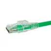 Simply 45 - S45-1601P - PROSeries Pass Through Green Tint - Cat6 UTP with Cap45 - 50pc Clamshell