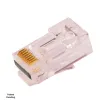 Simply 45 - S45-1705P - PROSeries Pass Through Red Tint, Hi/Lo Stagger - Cat6/6a UTP with Cap45 - 500pc Jar