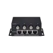 Vigitron - Vi2404A - 4-Port MaxiiCopper™ Ethernet Extender over Coax, af/at 37W PoE, Requires 12VDC @ 3A PS, suggested Vi0014