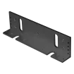 SECO-LARM - E-941S-600B/LQ - Black L-Bracket for 600-lb Series Electromagnetic Locks