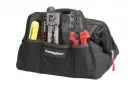 Platinum Tools - 4006 - Big Mouth Canvas Tool Bag, 12.75" x 8.75" x 8".