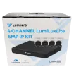 Luminys - K54-4L1A2 - 4 Channel 5MP LumiLuxLite IP Bundle