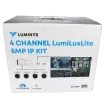 Luminys - K54-4L1A2 - 4 Channel 5MP LumiLuxLite IP Bundle