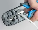 Jonard - UC-4569 - 6-In-1 RJ45, RJ11/12 Modular Pass Through Crimping Tool For Cat3, Cat5/5e, And Cat6 Cables
