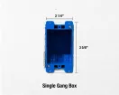 Jonard - WTL-12 - Wall Box Template And Leveler For Old Work Electrical Boxes