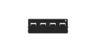 Kendall Howard - 5200-3-411-00 - LAN Station 15” x 6” Louvered Panel
