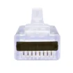 Simply 45 - S45-1505P - PROSeries Pass Through Blue Tint - Cat5e UTP with Cap45 - 500pc Jar 