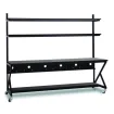 Kendall Howard - 5000-3-104-96 - 96" Performance 100 Series LAN Station - African Mahogany