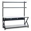 Kendall Howard - 5000-3-200-72 - 72" Performance 200 Series LAN Station - Folkstone