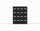 Kendall Howard - 5200-3-410-00 - LAN Station 15” x 18” Louvered Panel