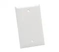 Platinum Tools - 600WH-25 - Wall Plate, Standard, 1 Gang Blank, White 25pc/Installer Pack