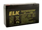 ELK - 6120 - Sealed Lead Acid Battery, 6 V 12Ah
