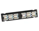 Platinum Tools - 660-12C6 - Patch Panel, 12 Port, Cat6, NS, 110 Box