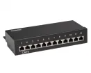 Platinum Tools - 667-12C6S - Patch Panel, 12 Port, Cat6, S, 110 Box