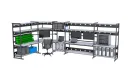 Kendall Howard - 7100-1-100-36 - 36" Performance Plus Heavy Duty LAN Station