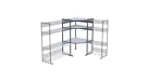 Kendall Howard - 7100-1-100-CR - Corner Performance Plus Heavy Duty LAN Station