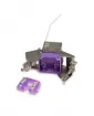 Platinum Tools - 751-1 - Keystone Jack, Cat6A, Shielded, Tool-less. Bag.
