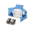 Platinum Tools - 752BL-1 - Keystone Cat6A, UTP, Blue, Tool-less. Bag.