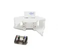 Platinum Tools - 752WH-1 - Keystone Cat6A, UTP, White, Tool-less. Bag.