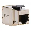 Platinum Tools - 766BK-1 - Cat5e Keystone Coupler, F to F, Black UTP. 1/Bag.