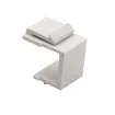 Platinum Tools - 790WH-10 - Keystone Blank Insert, White 10/Pkg 10Pkgs/Bag