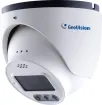 GeoVision - 84-GEBF491-256G - Cloud AI 4MP WDR Pro Eyeball Dome IP Camera, H.265 4.3x Zoom Super Low Lux Full Color Warm LED, 256G Micro SD