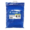 Simply 45 - S45-3500B-25 - Cat5e UTP 180° Black Keystone Jack, Toolless, Dust Cover, w/6-Color Snap-On ID Bars Included. 1ea/Bag, 25/Pack