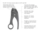 Jonard - UST-135 - Coax Strip Tool, RG11 Coax W&Wo Stop