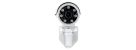 Lilin - AHD775AX4.2 - Auto Focus Outdoor 5MP IR Radiant Distance up to 50M, 2.8-8mm Lens, 0.08 Lux, AHD 5MP, CVBS, DC12V Barrel Connector, 11W, UTC Function (AHD-Coaxial Protocol)