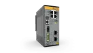 Hanwha - AT-IE220-6GHX-K90 - AT Industrial rugged switch with 4 x Gigabit Ethernet DIN Rail Mount, PoE++ and optional  2x 10G (SFP+). 180W total PoE budget *Power supply sold separately (NDAA and TAA compliant)