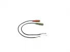 Arecont Vision - AV-1AK - Audio Cable, 2 Pin Connector to 3.5mm Jack for MegaDome G3 and Contera Large Dome