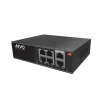 AVYCON - AVN-E04-2P04W65 - 4+2 Port Network Unmanaged 10/100 PoE Switch with Long Distance CCTV mode (up to 820ft), DC52V / 65W