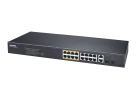 Vivotek - AW-FGT-180F-250 - 16xFE PoE + 2xGbE Combo Unmanaged Switch, 250W