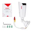 BOLIDE - BC1536/AHN/12-24S - 5.0MP / 4.0MP / 2.0MP 9-in-1  AHD / TVI / CVI / Analog Bullet Camera, 1/2.7 CMOS, 2.8 to 12mm Varifocal Lens, IR Up to 100 ft., Control Over Coax, OSD, Quickswitch, 12VDC/24VAC, White