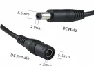 BE-DCF-4MM DC Female to 4 Male Pigtail