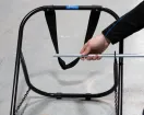 Jonard - CC-2721WS - Steel Cable Caddy with Wheels & Pull Strap, 21" Wide