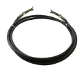 VideoTec - CMAN1300 - Armoured black cable, available by the meter (minimum order 10m): 1 Ethernet cable, 3 power supply wires, 1 coaxial video cable, 8 wires for alarms, relays and telemetry