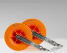 Jonard Tools - CP-475 - Pulley Set for Low Voltage Electrical, Network, & COAX Cables (Pack of 2)