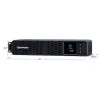 CYBERPOWER - CP1500PFCRM2U - 1500VA/1000W, PFC Sine Wave Short-depth 2U Rackmount UPS, 8 NEMA 5-15R, NEMA 5-15P, USB, SNMP, 3 Yr Wty