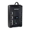 CYBERPOWER - CP825AVRLCD - 825VA/450W LINE INTERACTIVE UPS, 8 x NEMA 5-15R OUTLETS, NEMA 5-15P PLUG W/6FT POWER CORD, AVR, LCD, POWERPANEL PERSONAL SOFTWARE, 3 YR WTY