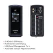 Cyber Power - CP850AVRLCD - UPS SYSTEMS Intelligent LCD  850VA/510W Line-Interactive 
