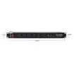 Cyber Power - CPS1215RMS - 1800 J, 120 V, 12 NEMA 5-20R (6 front, 6 rear), 15 ft cord, 3 Year Warranty