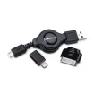 Cyber Power - CPU3RTAKT - Black, Up to 3.2 ft. (retractable), USB 2.0, 3 year warranty